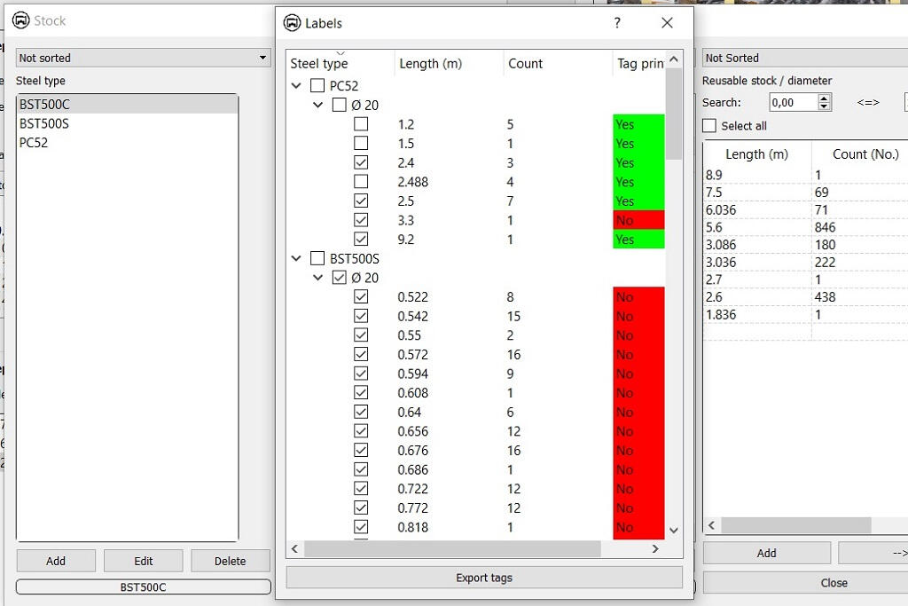RebarSoft - Production management software for steel reinforcement