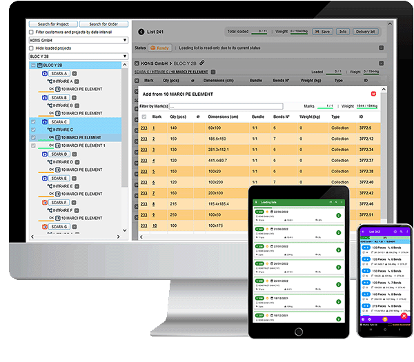 RebarSoft - Production management software for steel reinforcement